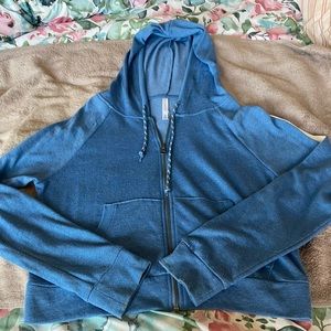Vintage blue hoodie sweater
